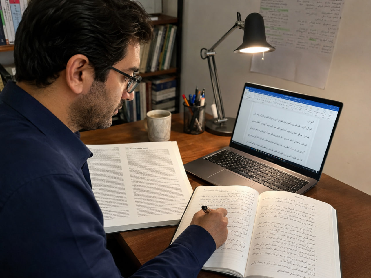 Christian material translation to Farsi