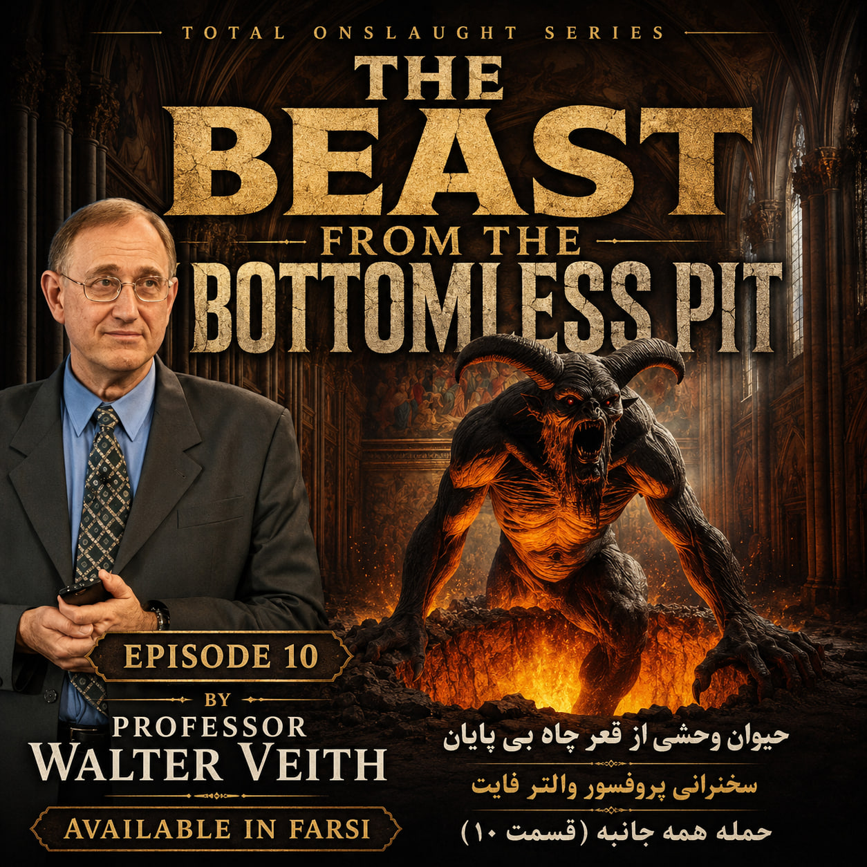 The Beast from the Bottomless pit (Revelation 11, 12, 13)