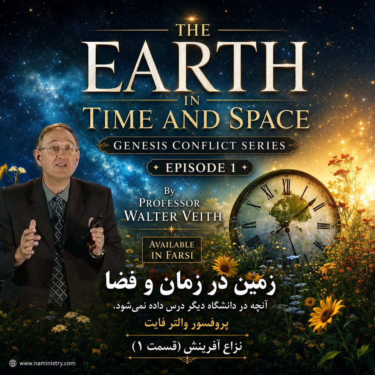 The earth in time and space